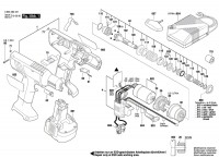 Bosch 0 602 492 447 EXACT 608 Cordless Screw Driver Spare Parts